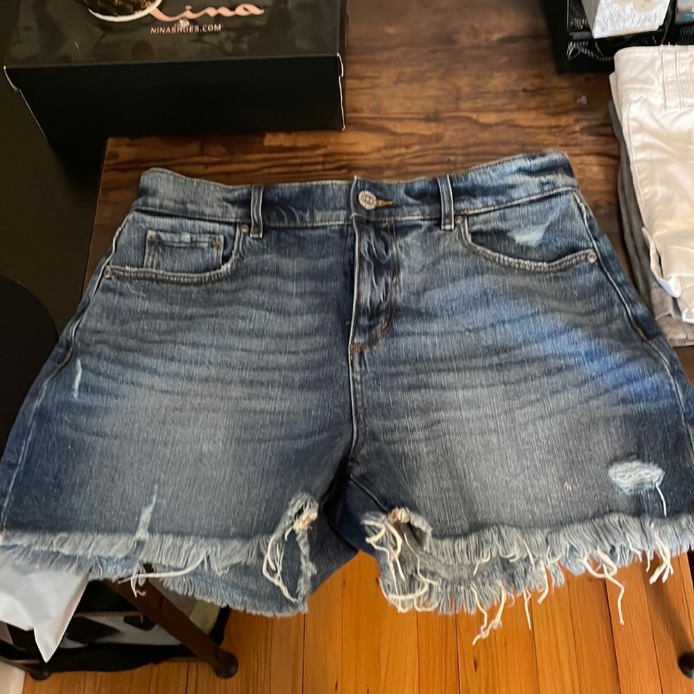 Loft jean shorts